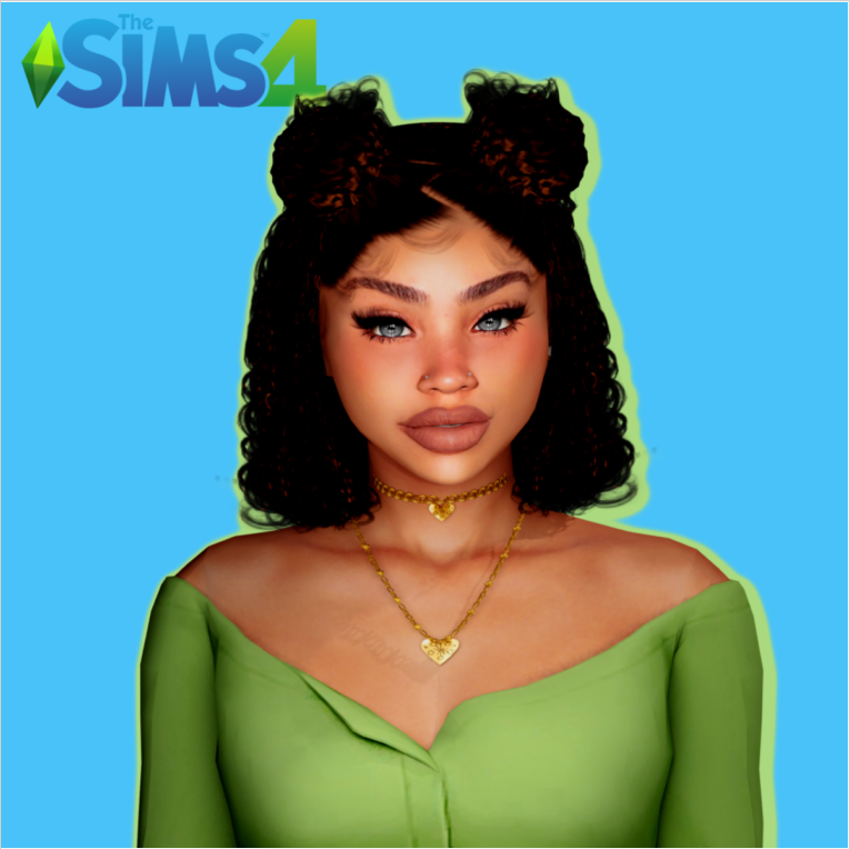 the sims 4 green top