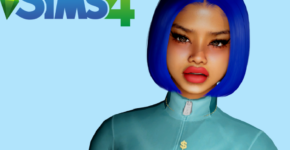 The Sims 4 Blue Top