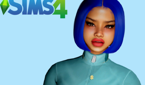 The Sims 4 Blue Top