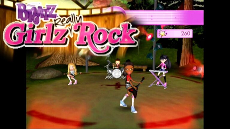 Bratz Girlz Really Rock PS2 Gameplay