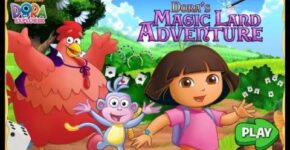 Dora the Explorer magic land adventure