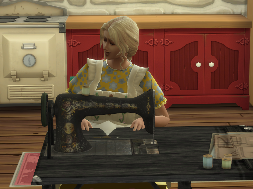 Retro Sewing Machine Mod
