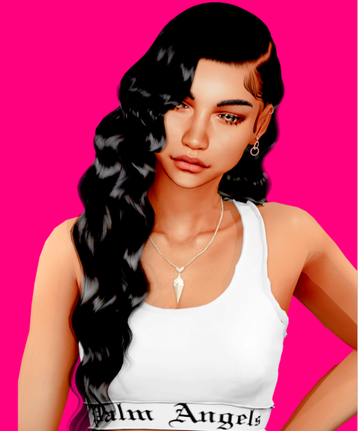 Black girl Hair sims 4 cc