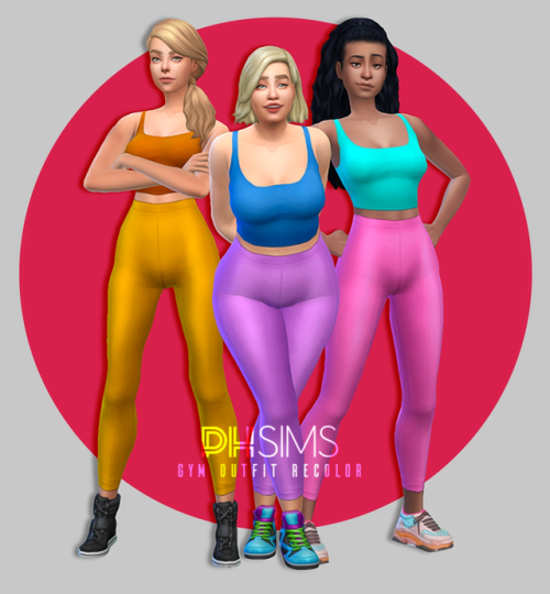 Fashionable Fitness Wear for the Sims 4