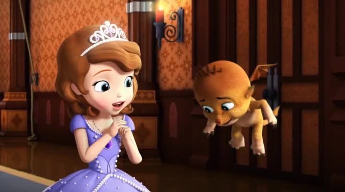 sofia the first bad little dragon