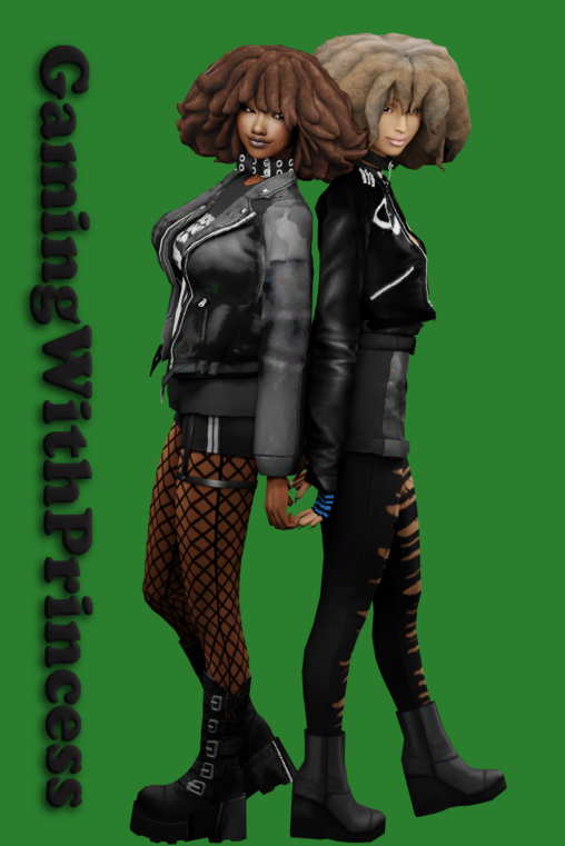 Gothic Babes Sims 4 cc