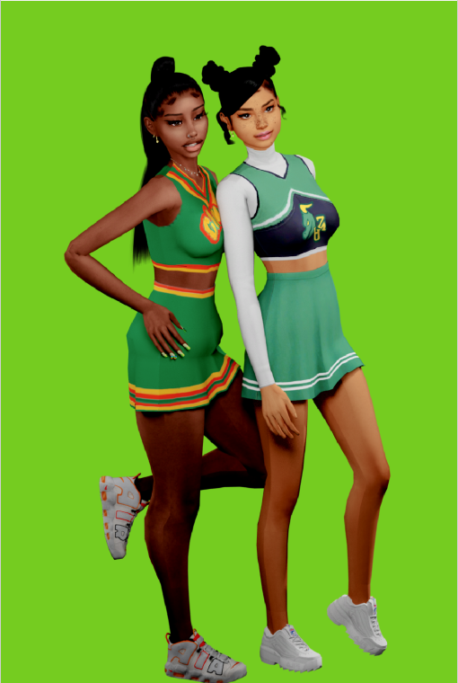 sims 4 cheerleader outfit