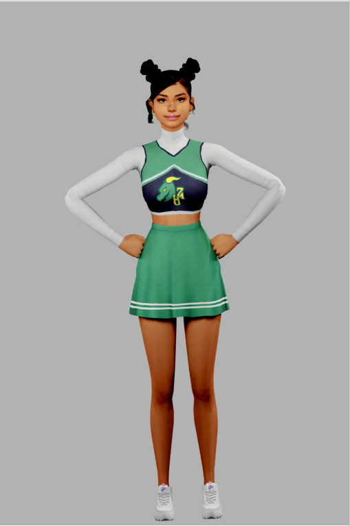 sims 4 cheerleader outfit