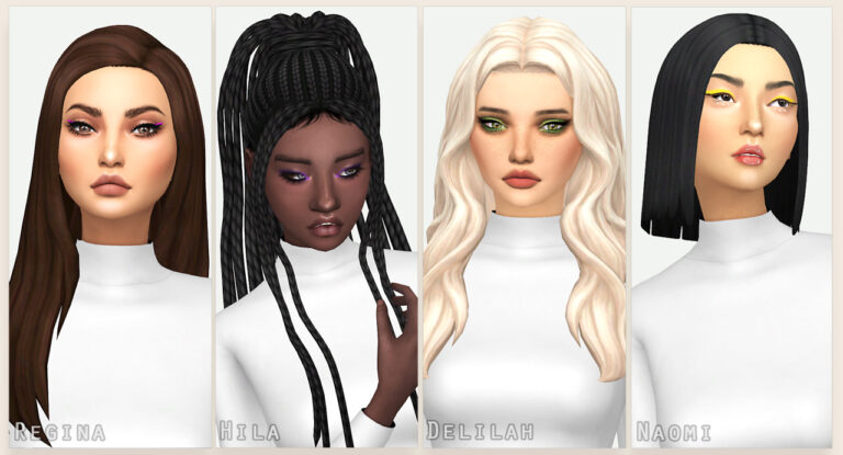 Sims 4 hair cc