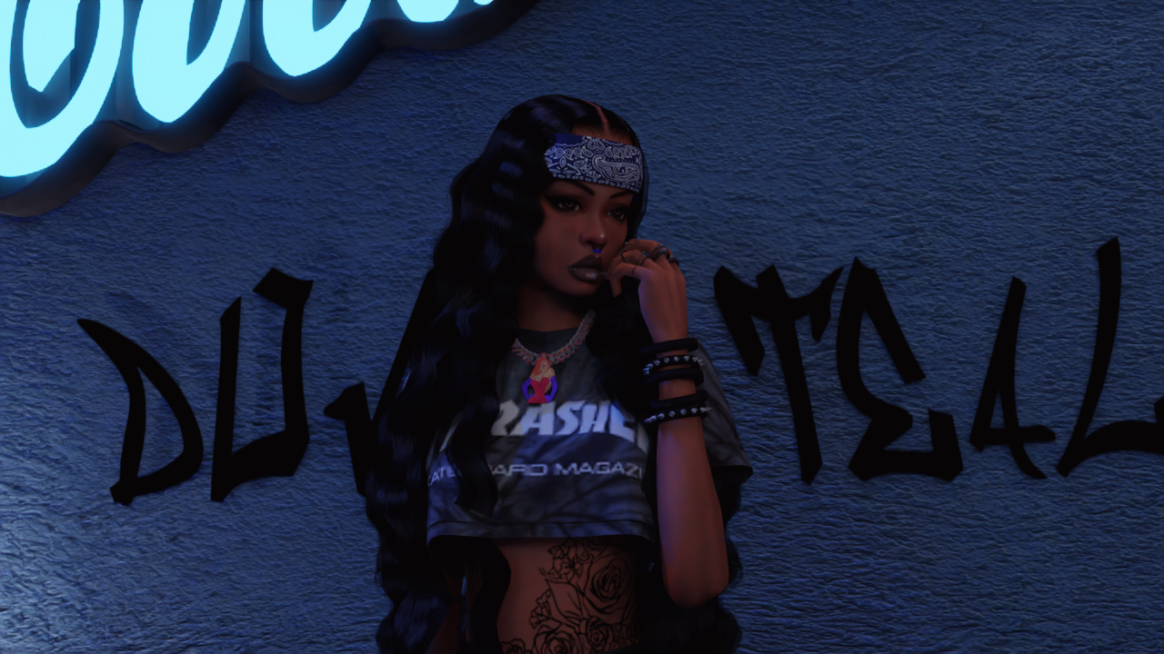 sims 4 high school years goth teens