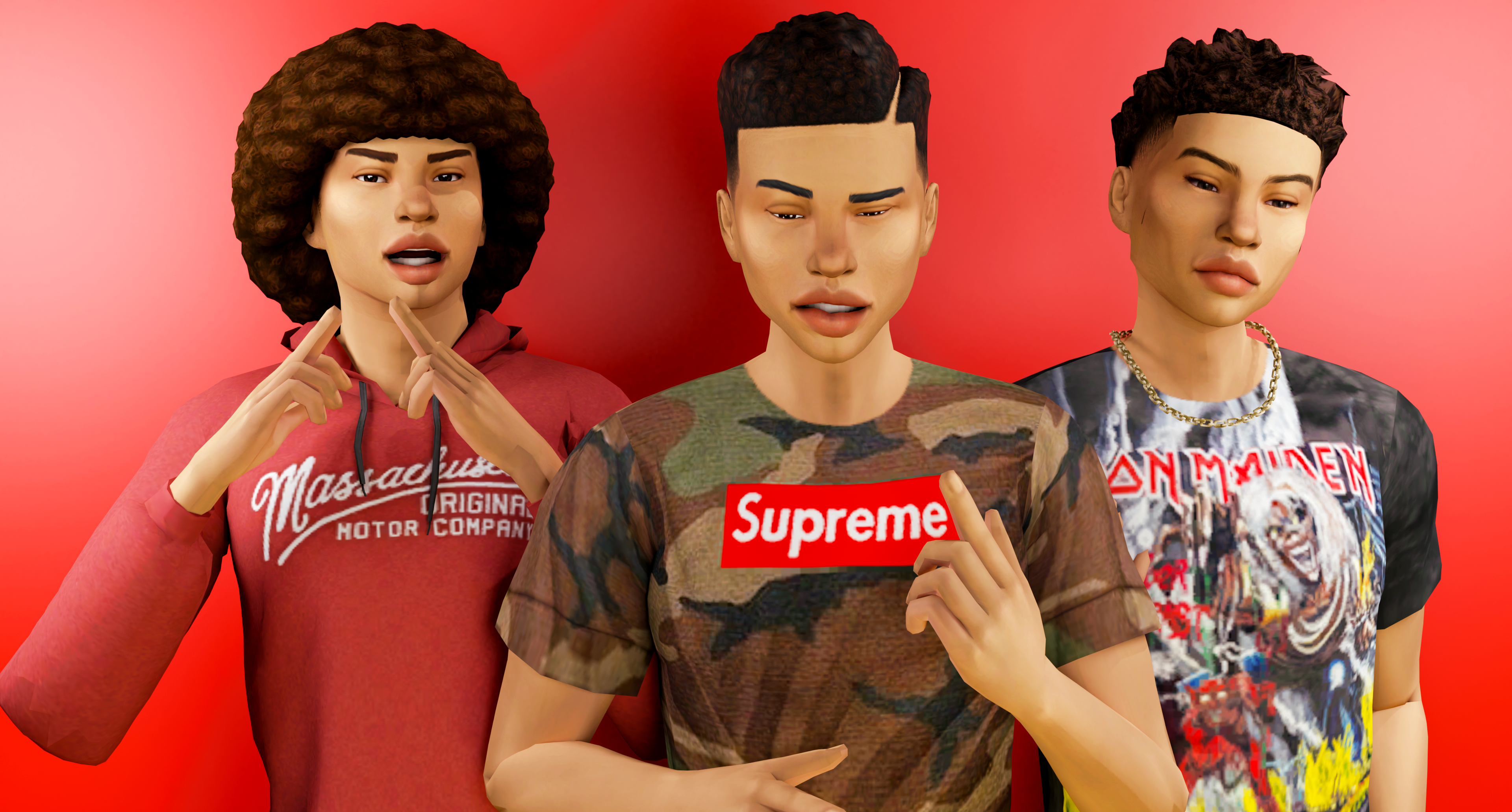 Sims 4 Urban Guys CC Clothing