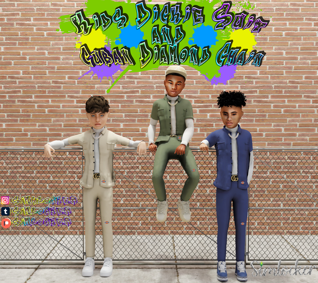 Sims 4  Kids Boys  clothing