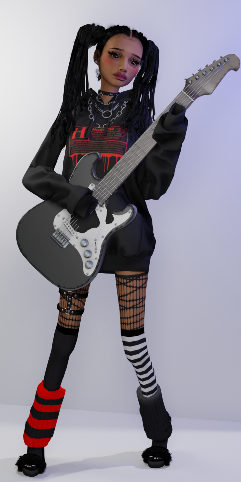 Guitar & Pick ACC and Pose sims 4