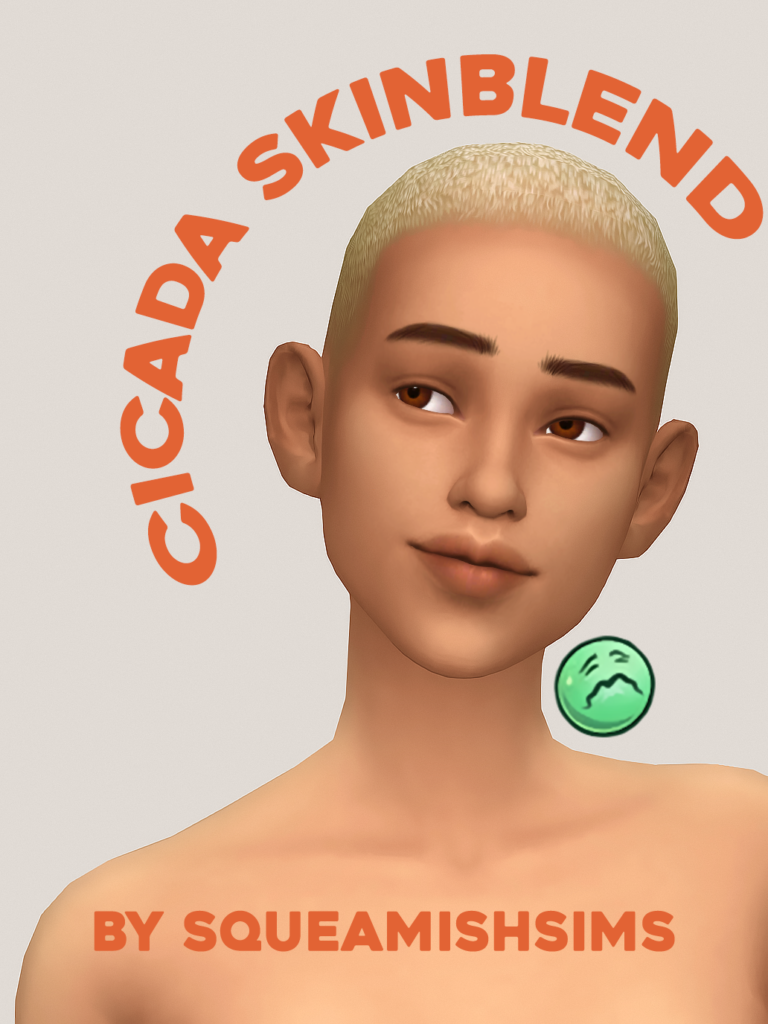 Cicada Skinblend by SqueamishSims Sims 4