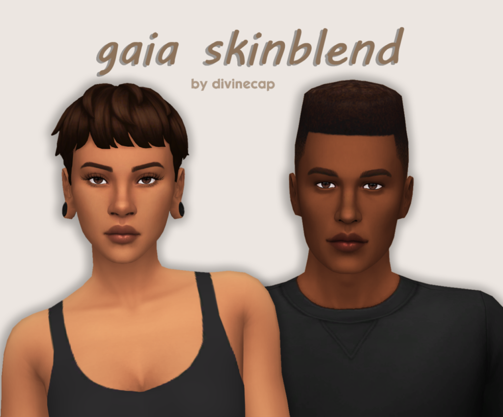Gaia Skinblend Sims 4 Maxis Match Skin CC