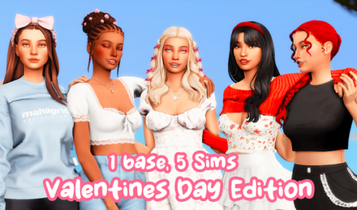 Valentines Day Sim Dump by TheSimAllie