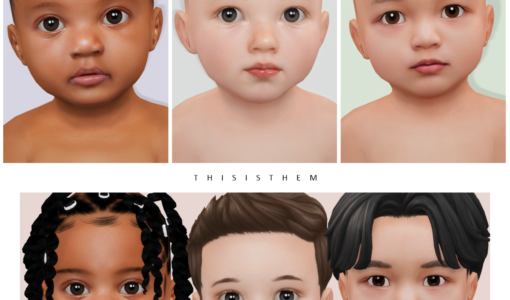 Sims 4 infants and kids skins