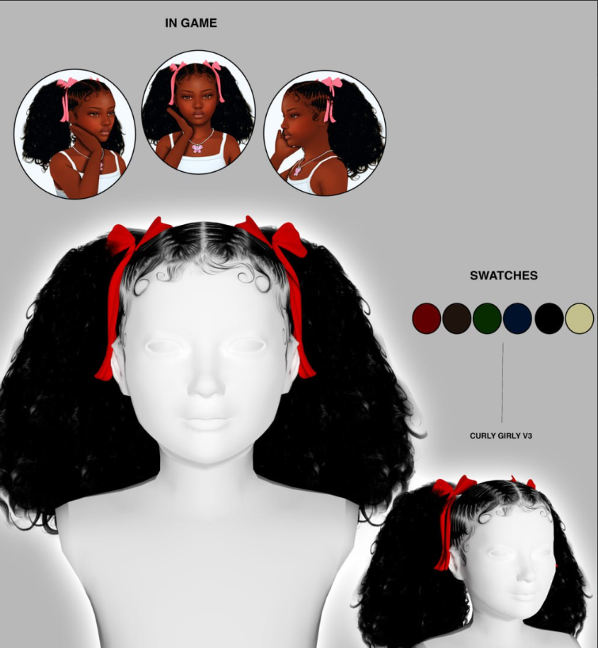Siik - Curly Girly Hair Set