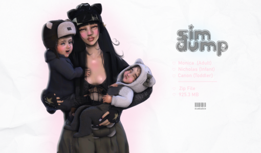 Sims 4 Sim Dump By Dumbabie