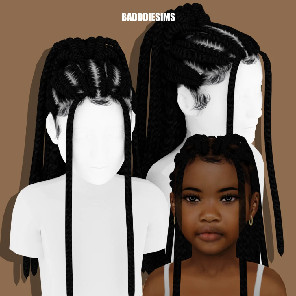 IRMA HAIR CHILD VERSION | BADDDIESIMS