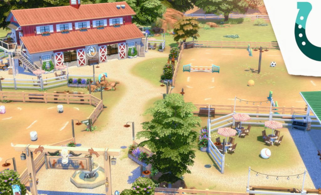 equestrian training grounds 