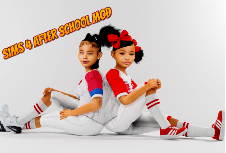 The School Activities mod for The Sims 4