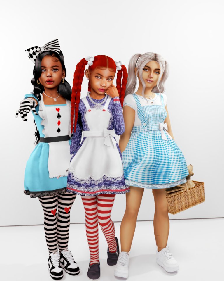 The Sims 4 Kids Halloween Costumes