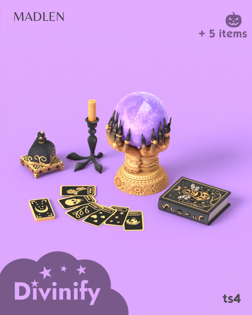 Divinify Set by Madlen Sims 4 CC
