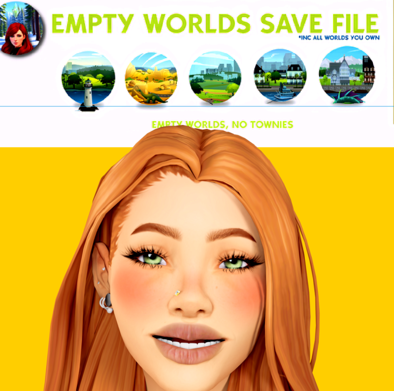 EMPTY WORLDS SAVE FILE by midnitetech