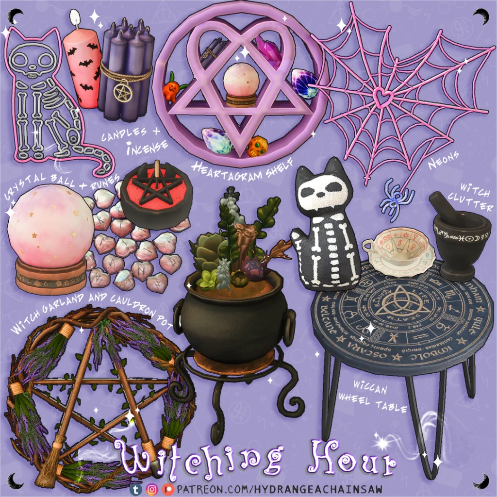 Witching Hour Sims 4 witch CC