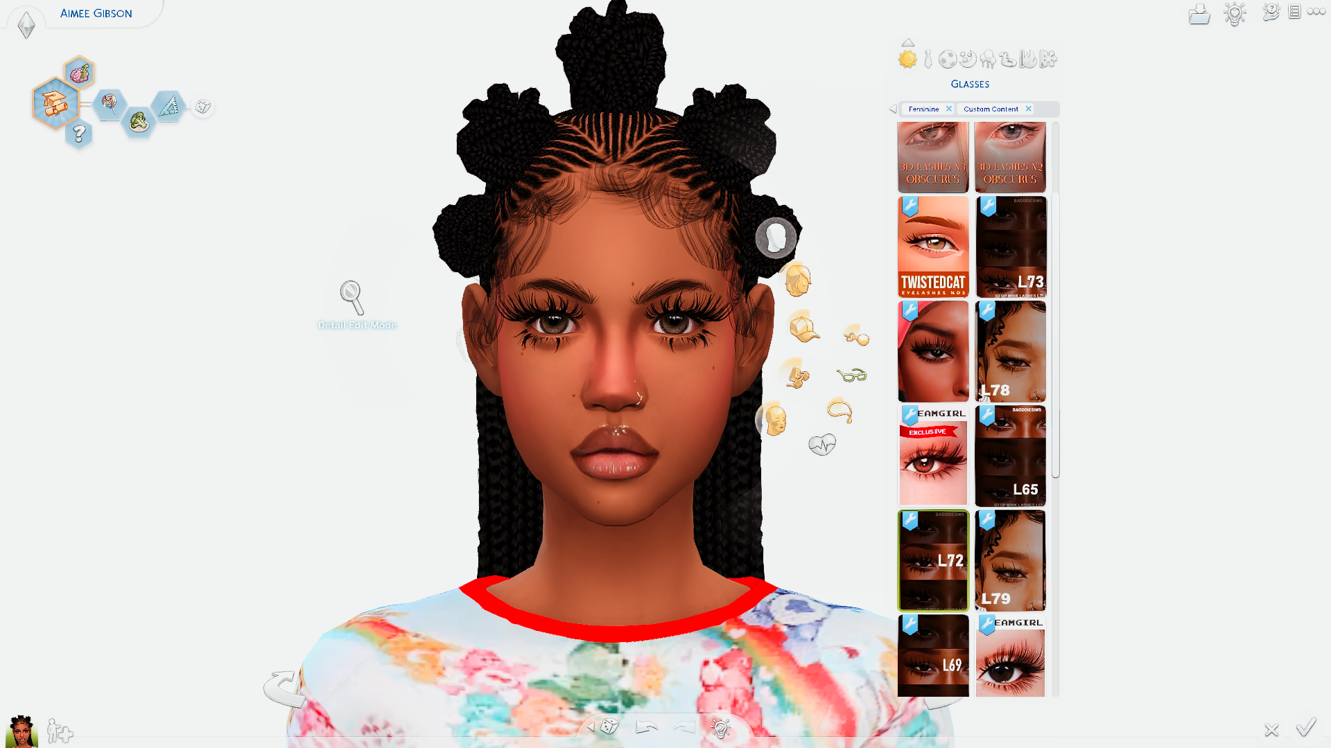49 Eyelashes That you need sims 4