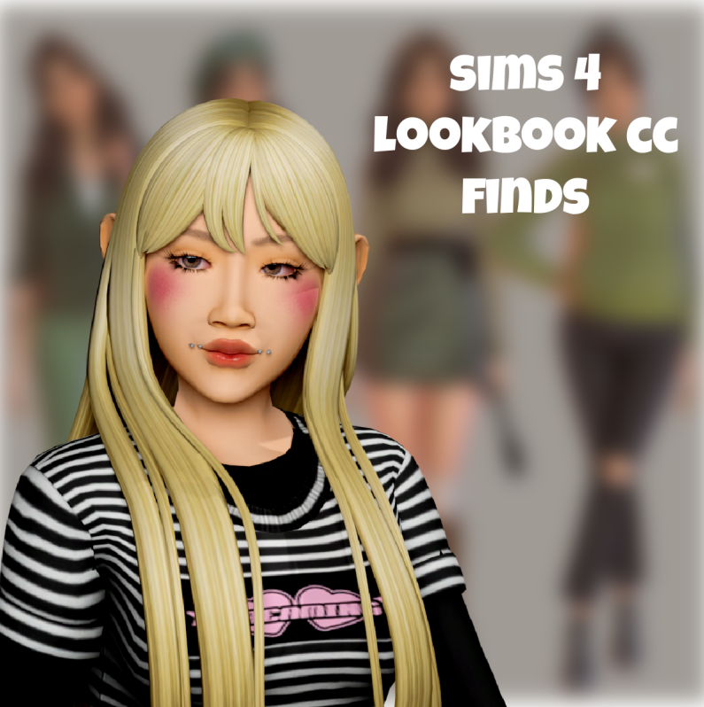 sims 4 lookbook cc finds