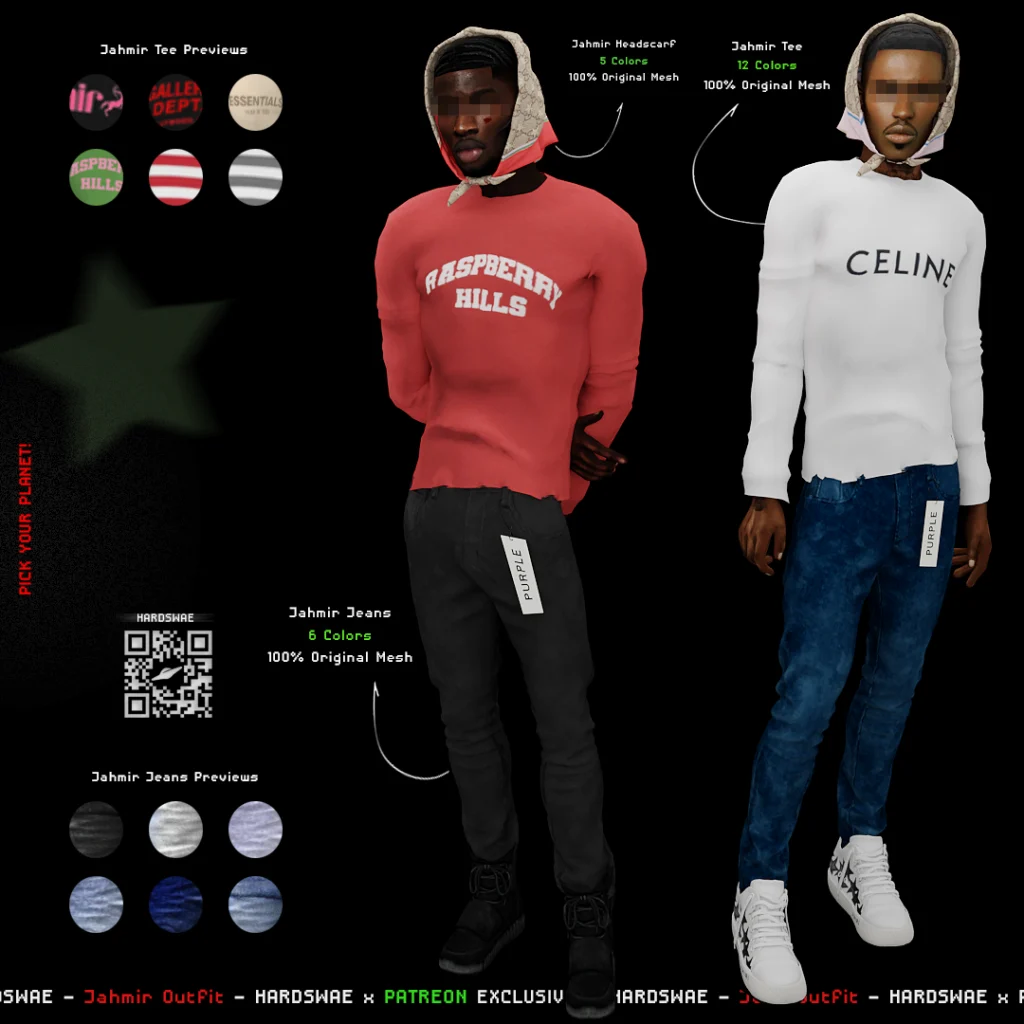 (HARDSWAE) Jahmir Outfit UPDATED!!!!! ✩.