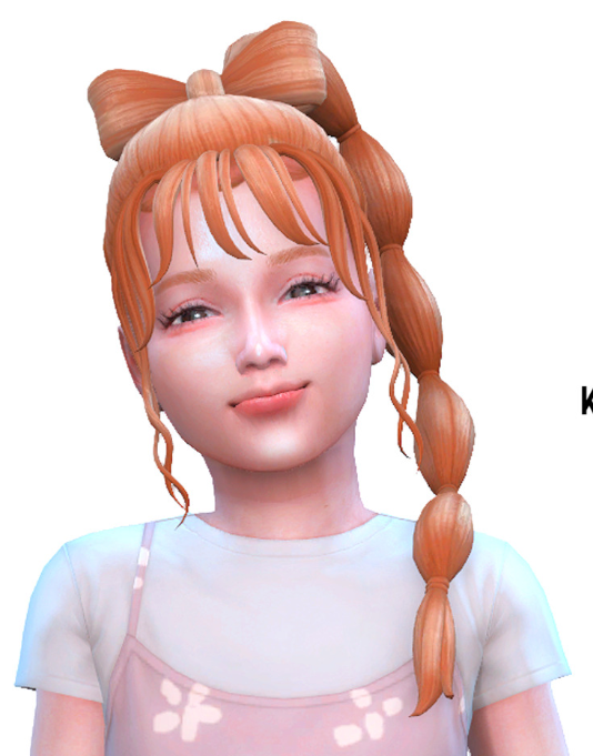 [icchi]candy ribbon hair for kids ＆ toddlers
