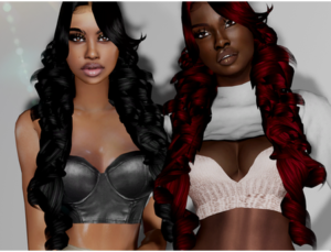 xxblacksims hair cc
