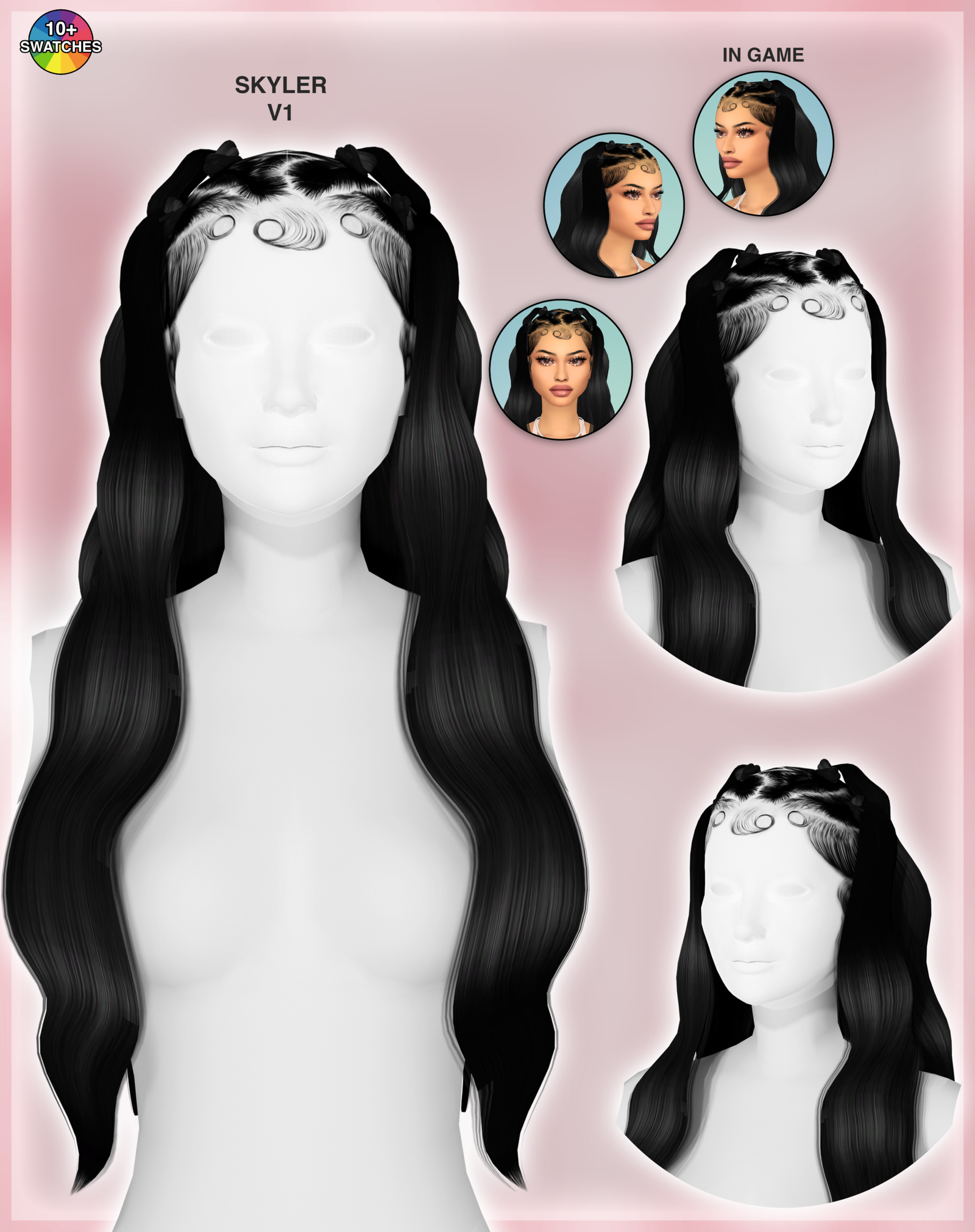 Sims 4 Skin, Hair & Beauty CC Finds