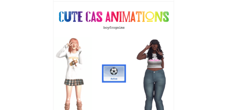 Cas animations sims 4 download boyfrogsims