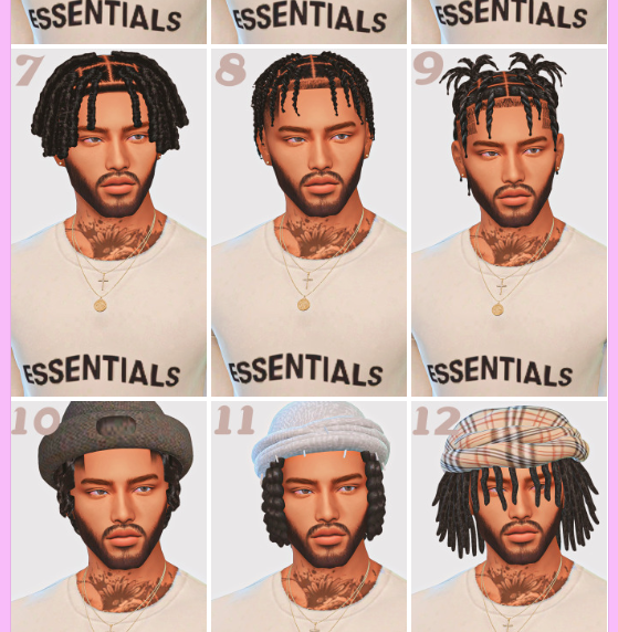 sims 4 male cc hair collection