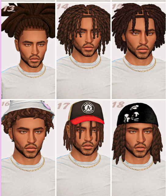 sims 4 male cc hair collection