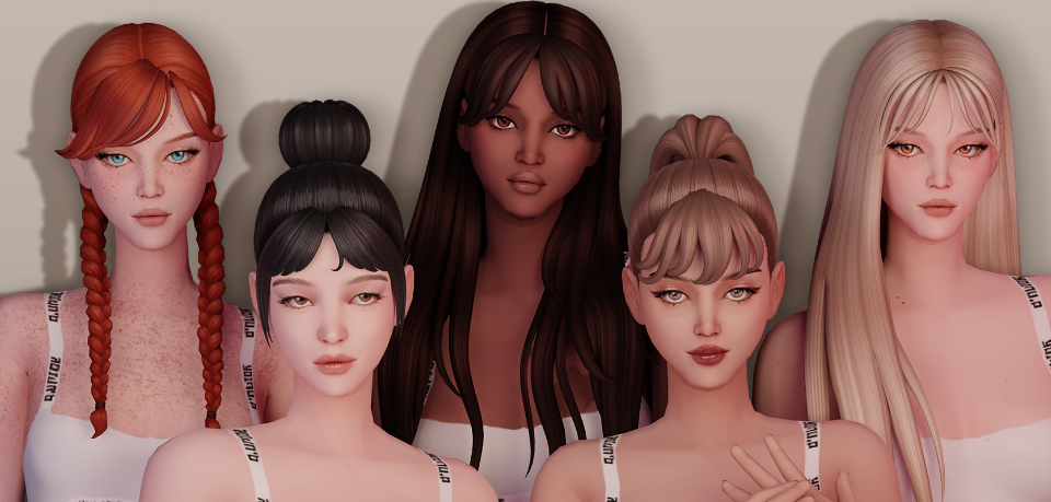 SIMS 4 HAIR MODS by daylifesims