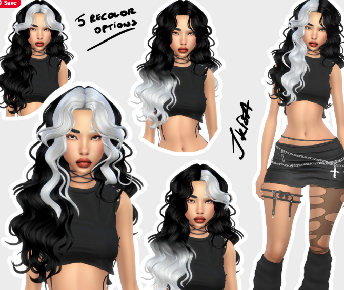 download sims 4 hair cc