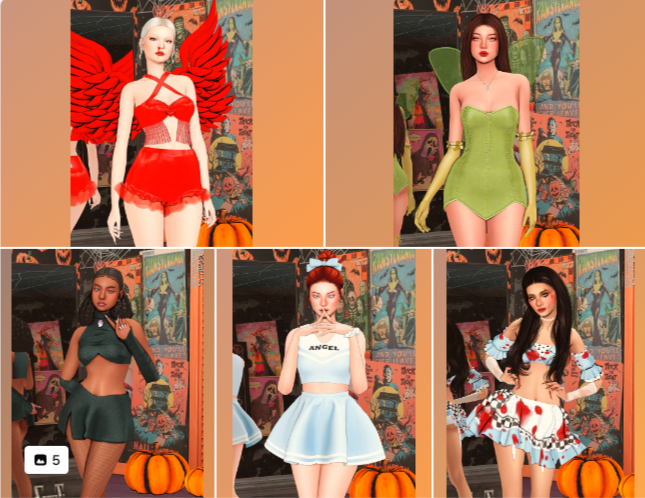 SIMS 4 HALLOWEEN CC FOLDER DOWNLOAD