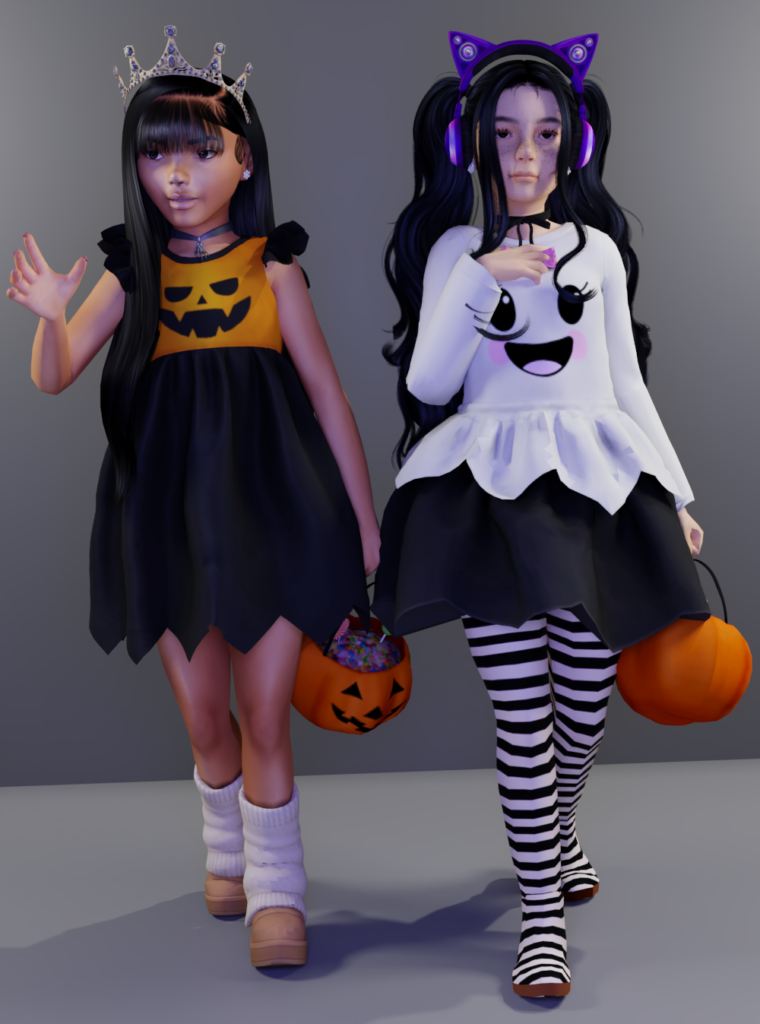  sims 4 Download Kids Halloween cc