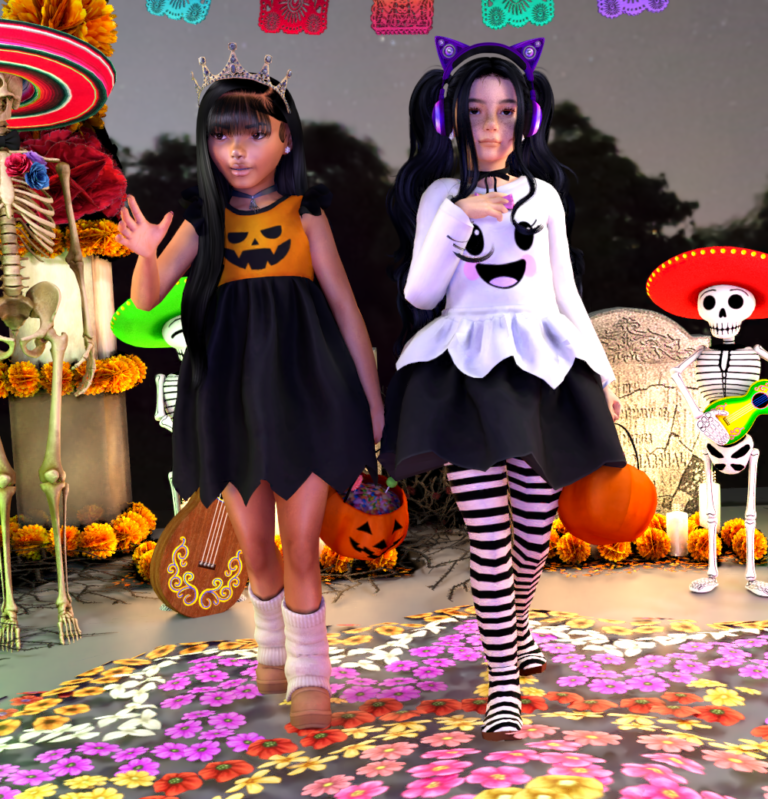  sims 4 Download Kids Halloween cc