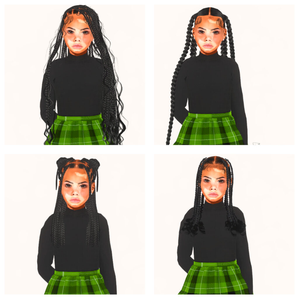 SIMS 4 KIDS HAIR FOLDER DOWNLOAD