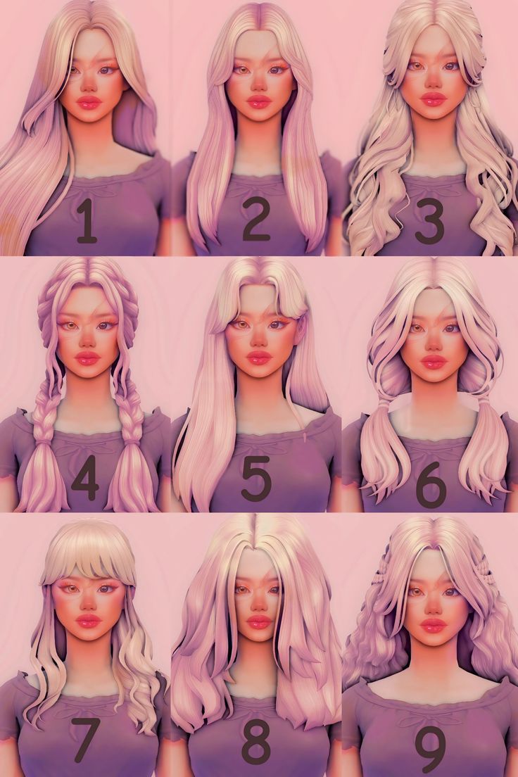 Sims 4 hair maxis match