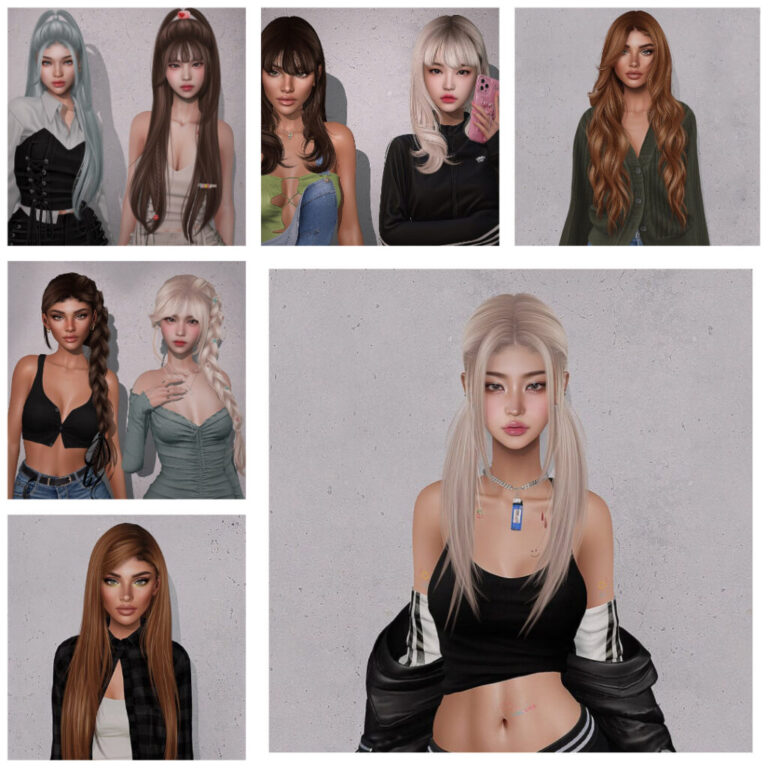 doux sims 4 hair download