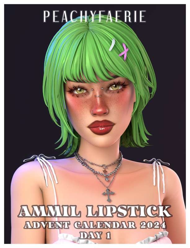 Peachyfaerie Advent Calendar Days 1-5 Sims 4 CC