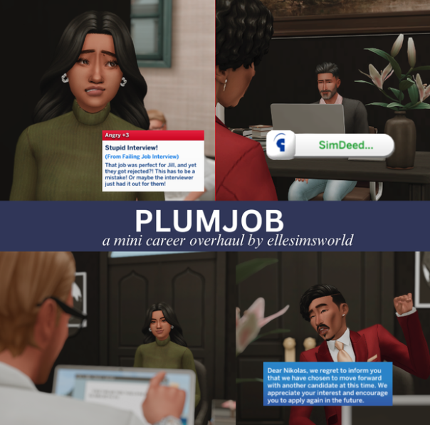 #ElleSimsWorld #PlumJobMiniCareer