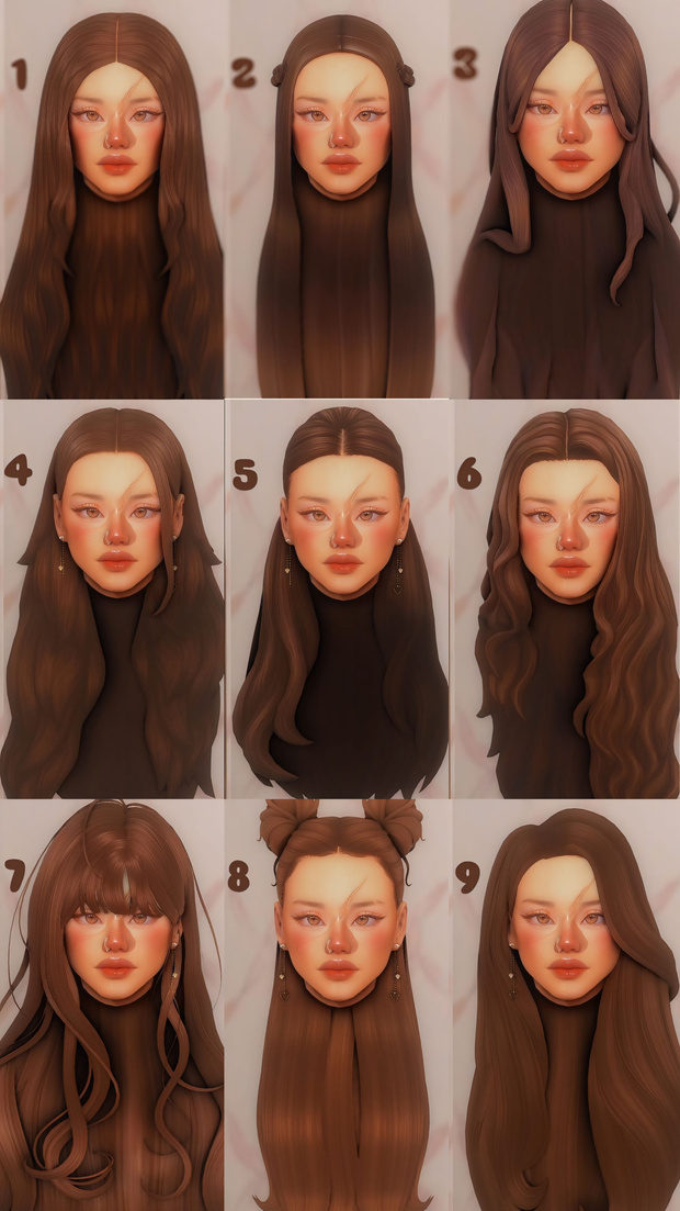 Sims 4 hair maxis match